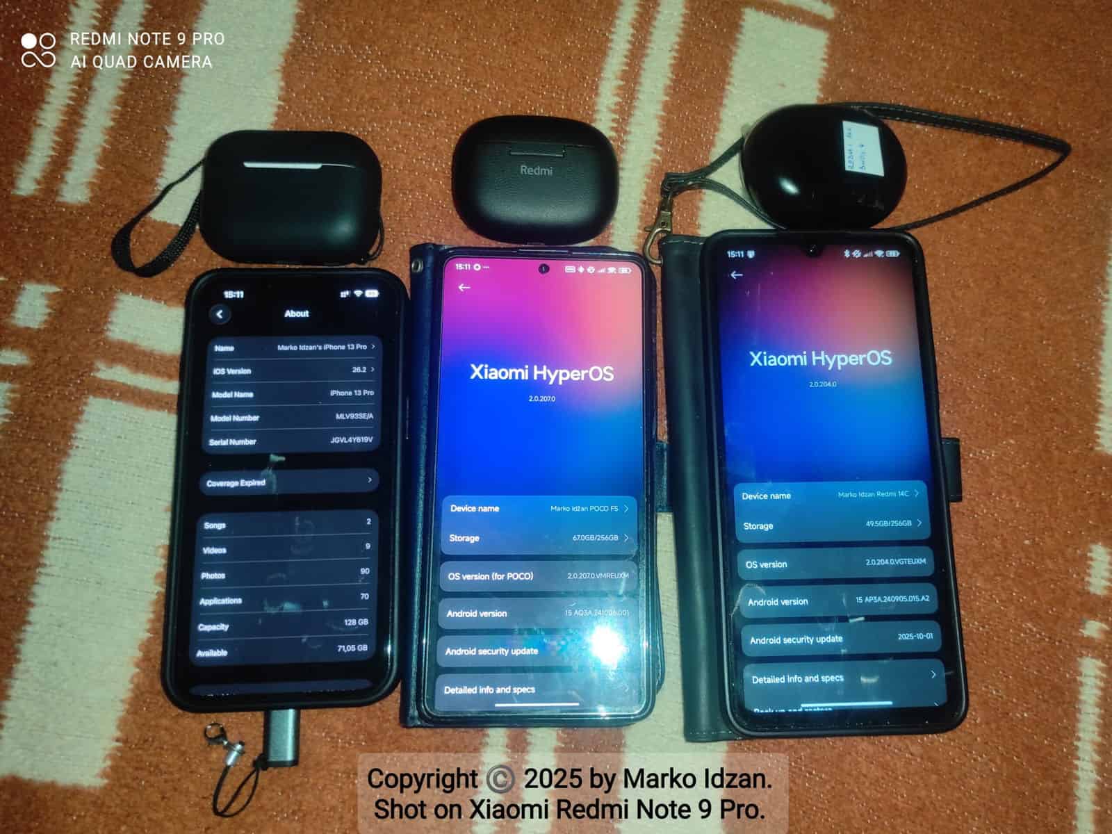 Triple phone wielding – Android user experience with iPhone 13 Pro and iOS (long-term personal review)